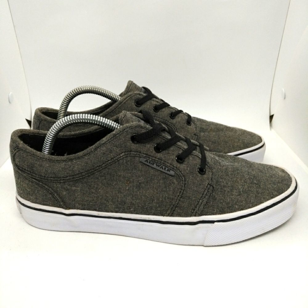 Airwalk‎ Men's Casual Grey Skateboard Shoes Sneakers Men's Size 9